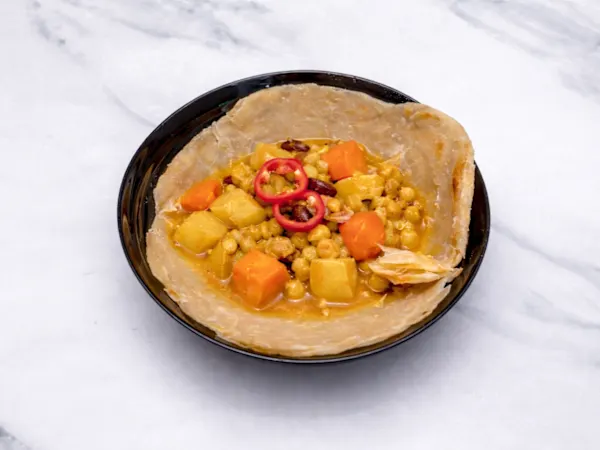 Roti and Veg Curry